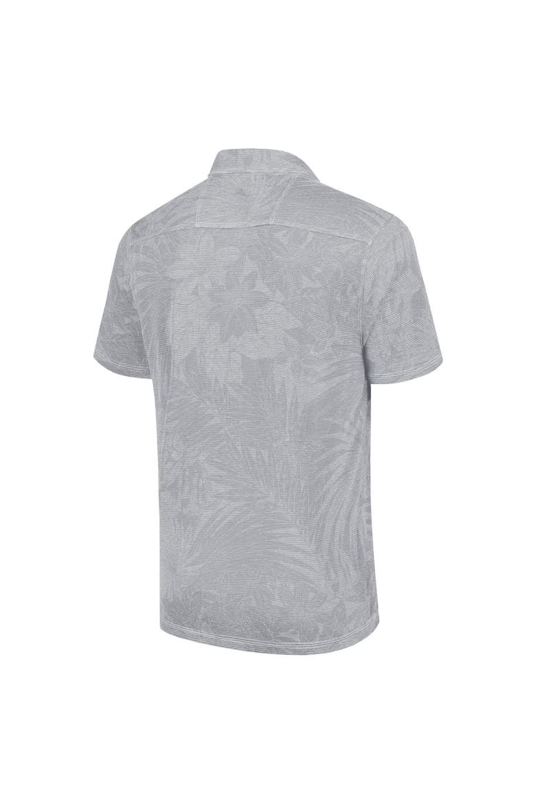 Men's Tommy Bahama Gray Texas Longhorns Big & Tall Sport Santiago Paradise Polo, Alternate, color, Gray