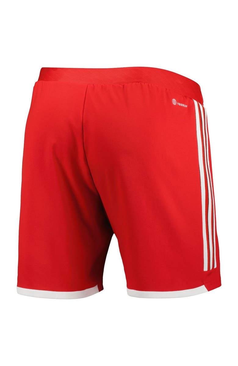 adidas Men's adidas Red New England Revolution 2023 Away AEROREADY Authentic Shorts, Alternate, color, 