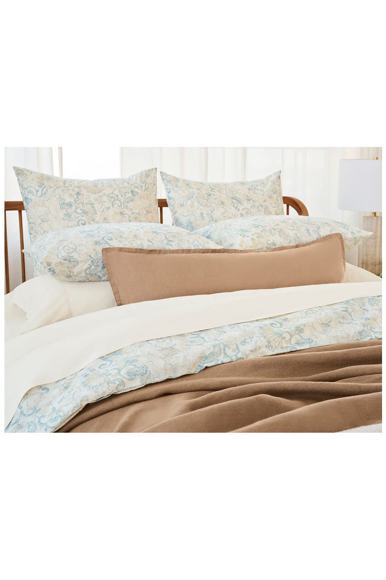 Solana Organic Cotton Pillow Sham, Alternate, color, TIDAL W/ DOE