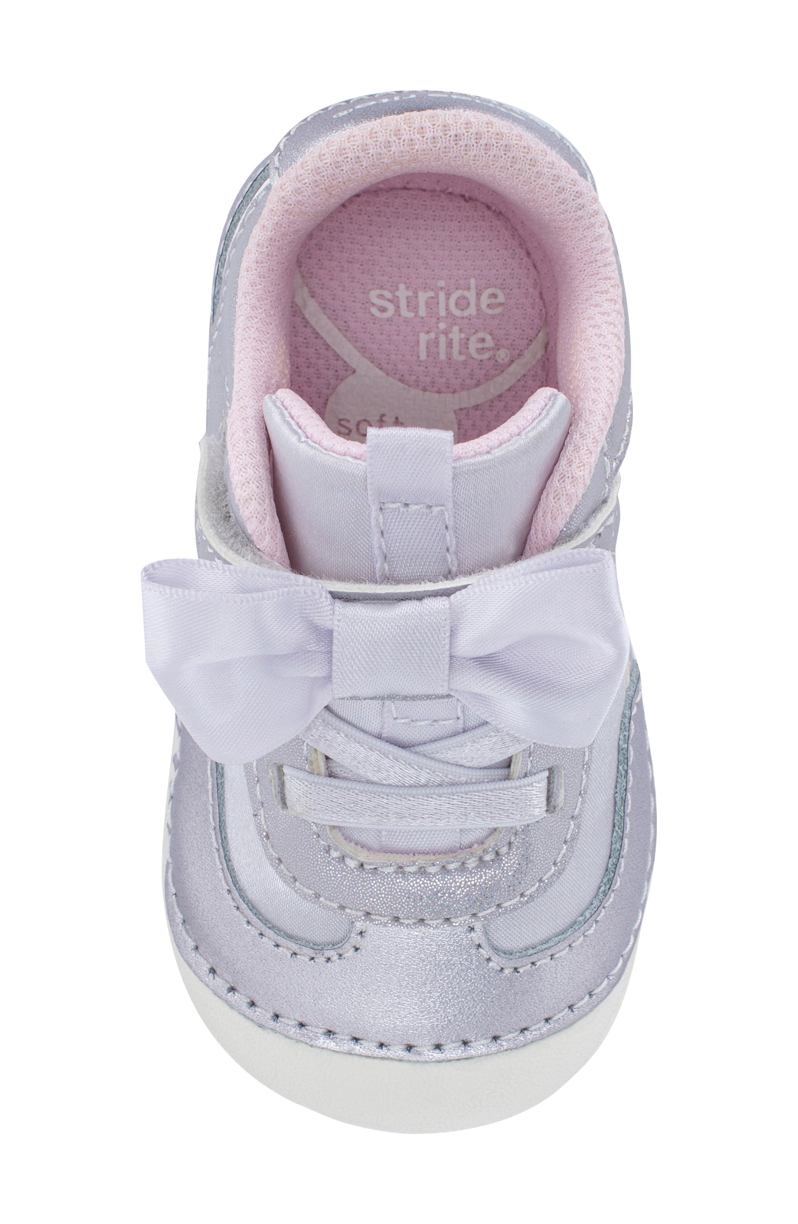 Stride Rite Kids' Soft Motion<sup>™</sup> Jules Sneaker, Alternate, color, Silver Lavender