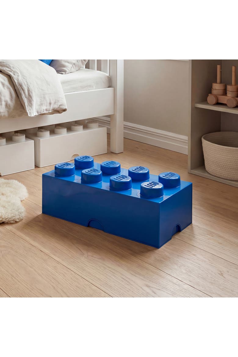 Storage Brick 8 Bright Blue, Alternate, color, Blue