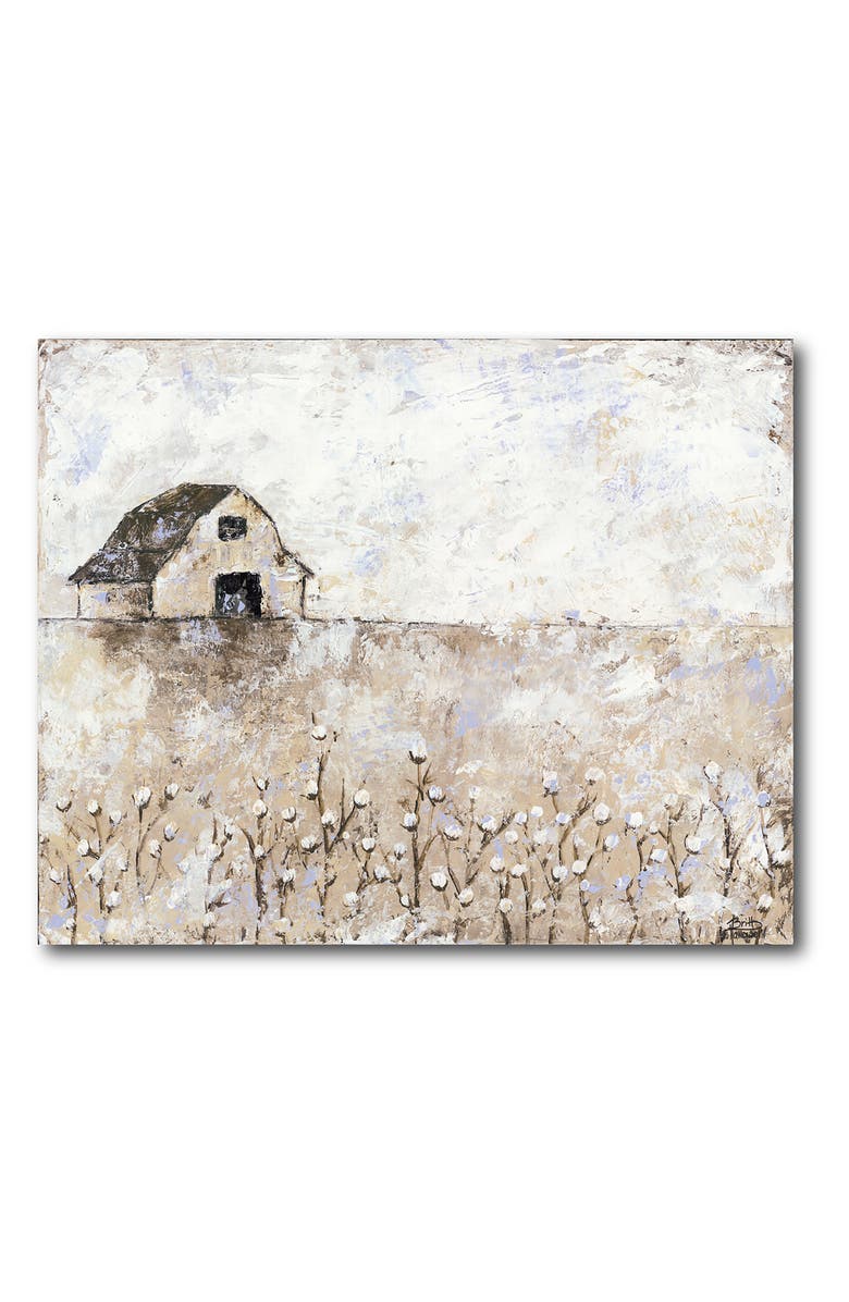 COURTSIDE MARKET Cotton Farms 30"x40" Gallery-Wrapped Canvas Wall Art, Main, color,