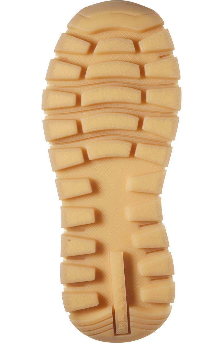 Prada Prax Leather Sneaker, Alternate, color, Nero