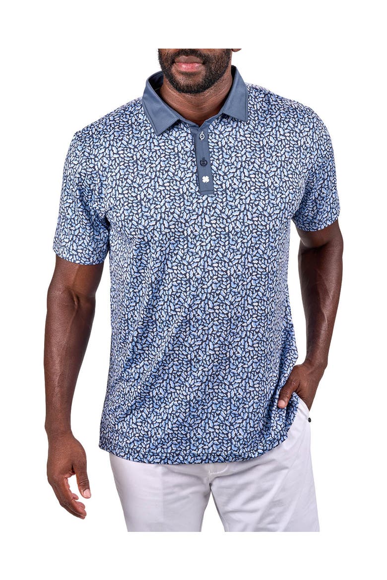Spring Fortune Polo, Alternate, color, Blue/Black Sand