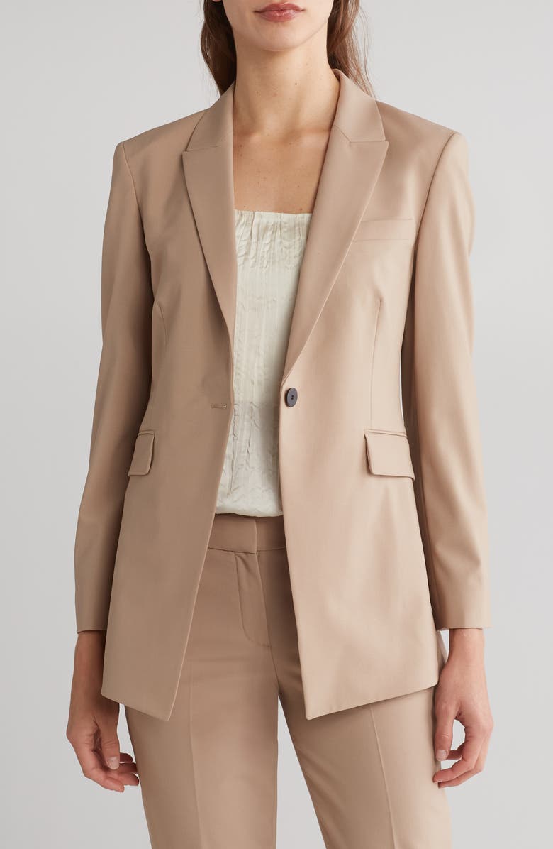 Theory Etiennette Stretch Wool Blazer, Main, color,