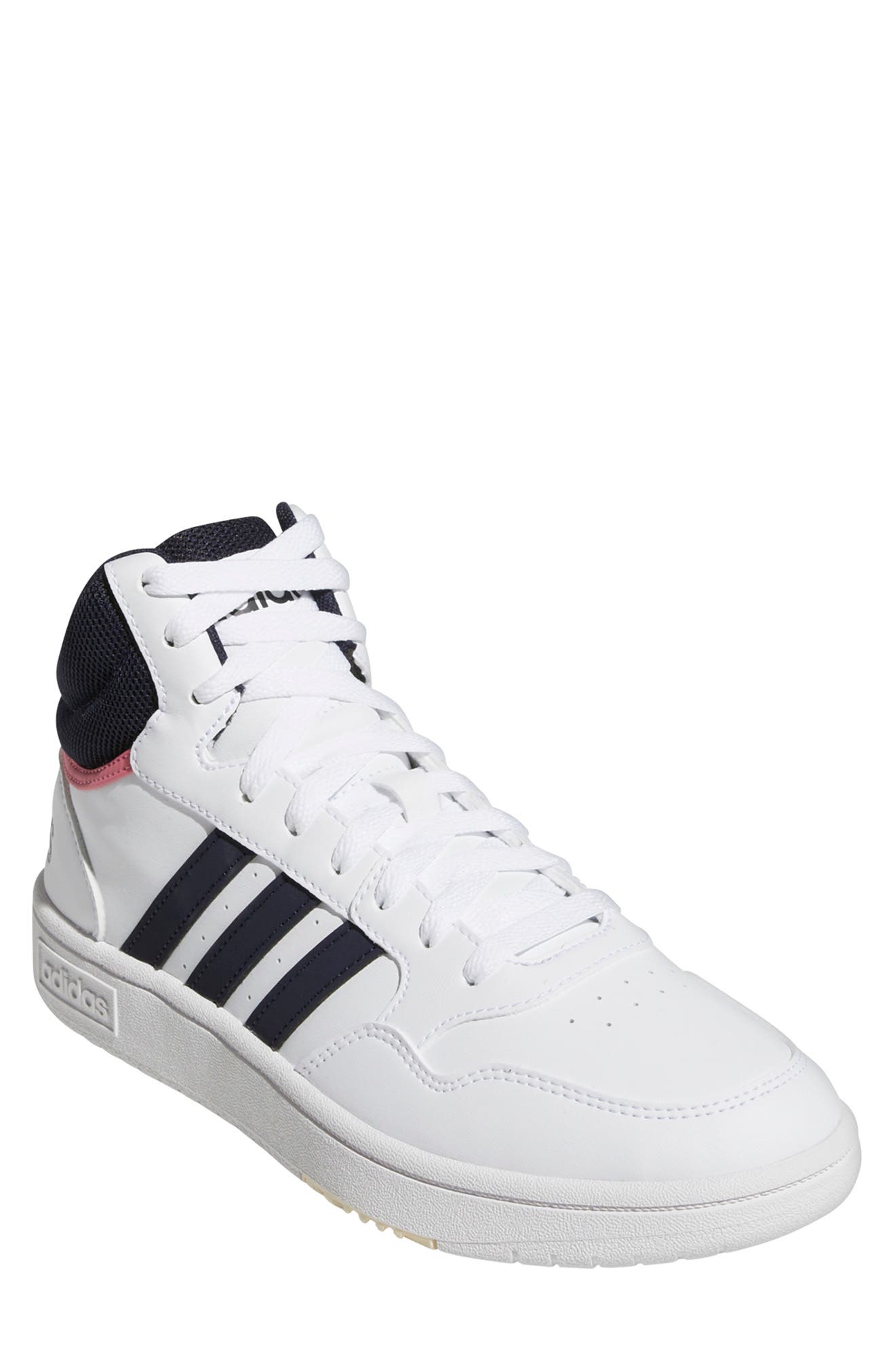 adidas Hoops 3.0 Mid Sneaker, Main, color, 