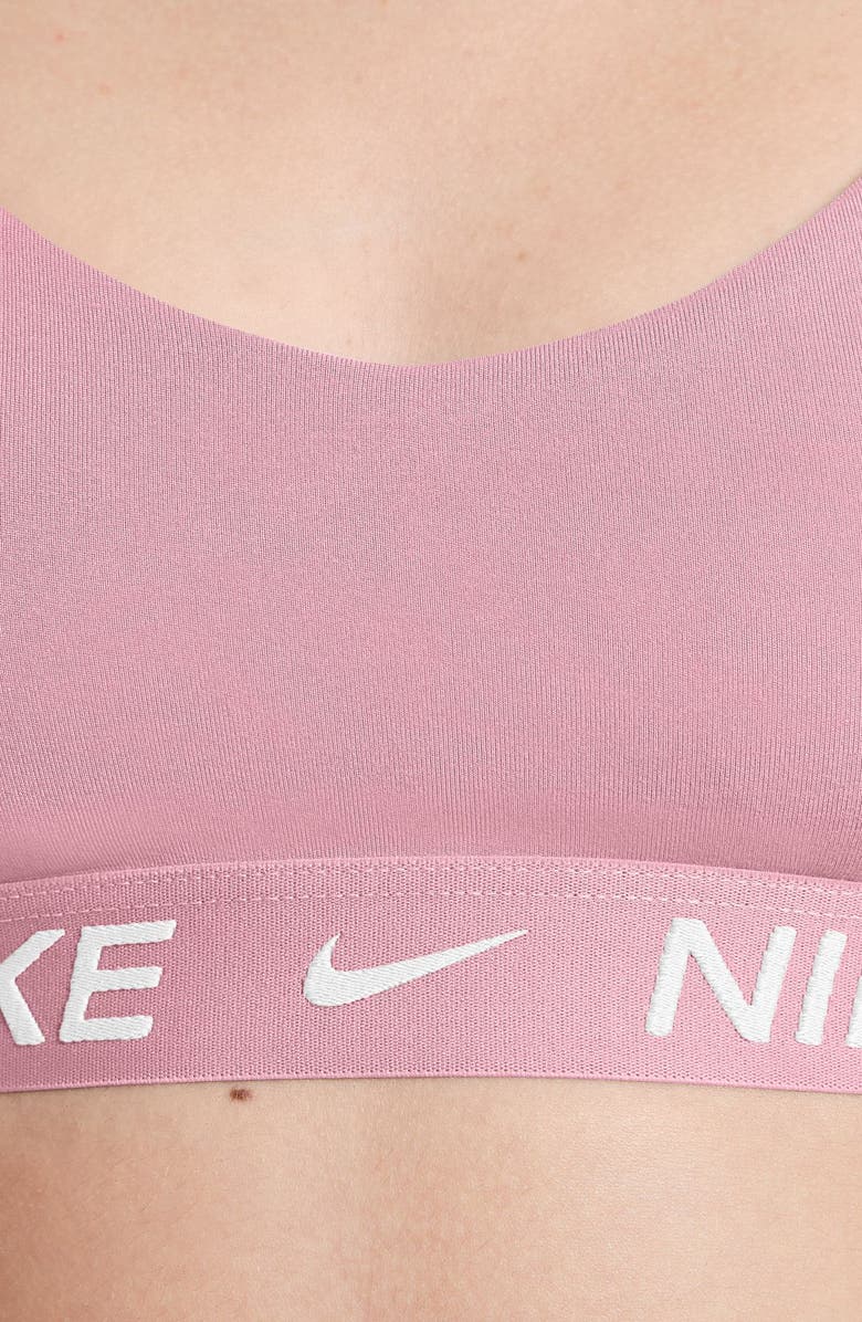 Nike Dri-FIT Indy Sports Bra, Alternate, color, Medium Soft Pink/ White