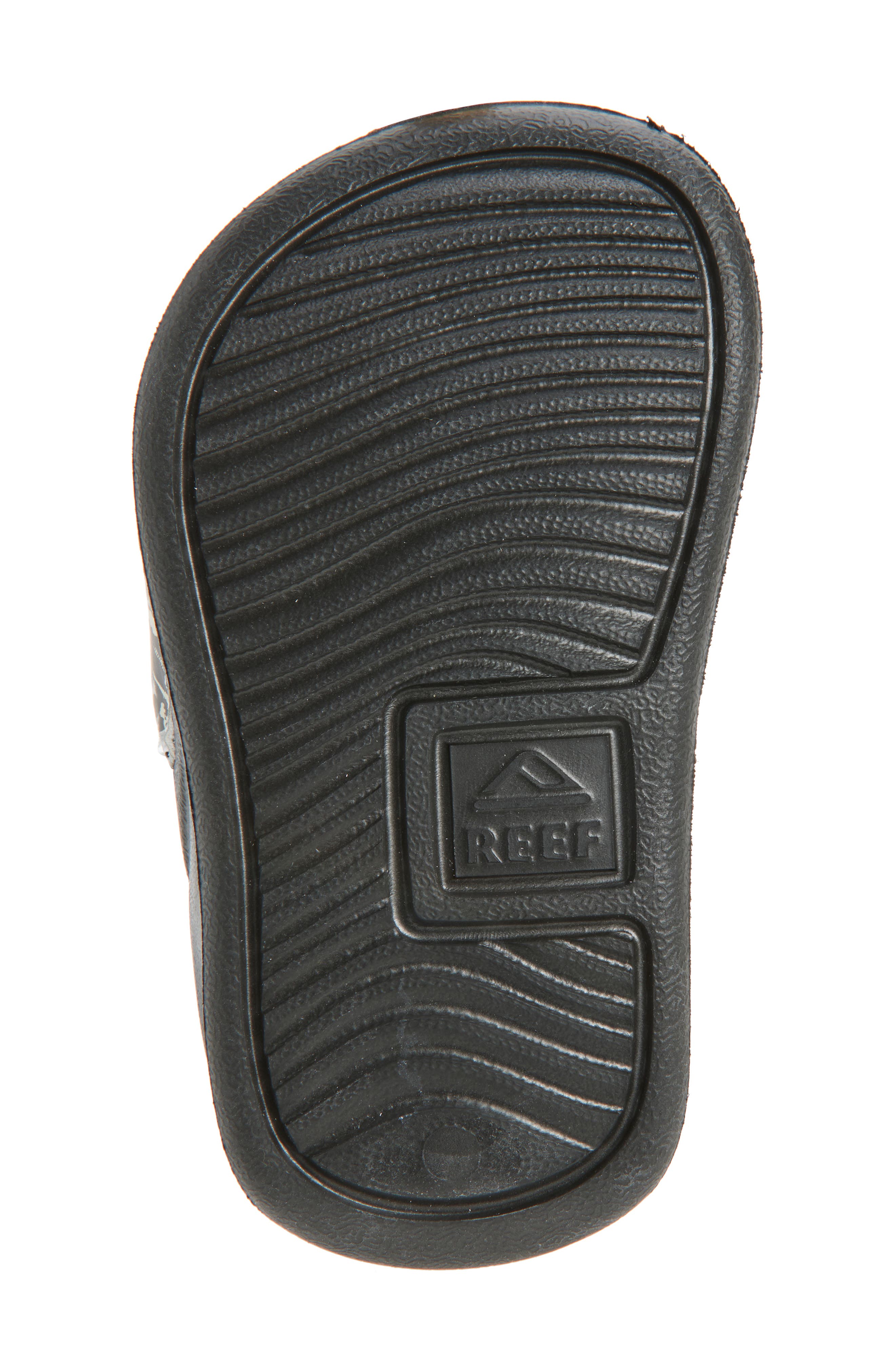Reef Kids' Little One Slide Sandal, Alternate, color, Grey Camo Shark