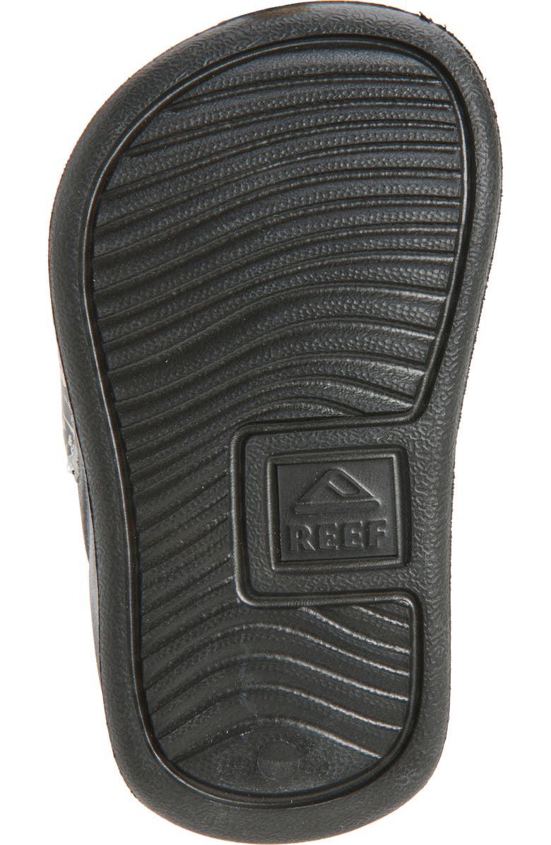 Reef Kids' Little One Slide Sandal, Alternate, color, Grey Camo Shark