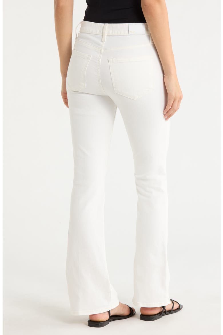 Laurel Canyon High Waist Flare Leg Jeans, Alternate, color, TONAL ECRU