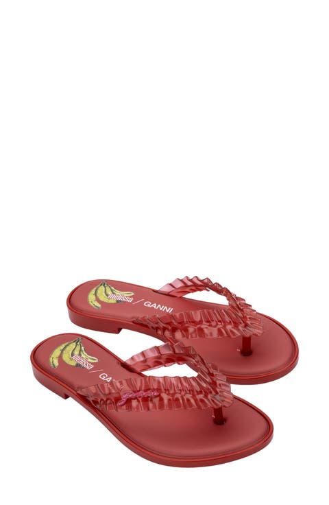x Ganni Slim Flip Flop (Women)
