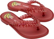 Melissa x Ganni Slim Flip Flop