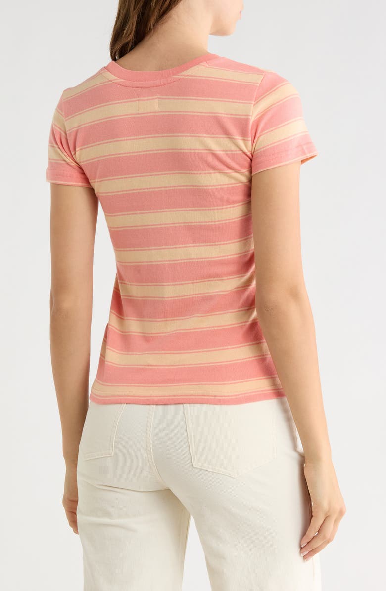 Hurley Better Days Stripe Tee, Alternate, color, Burnt Coral