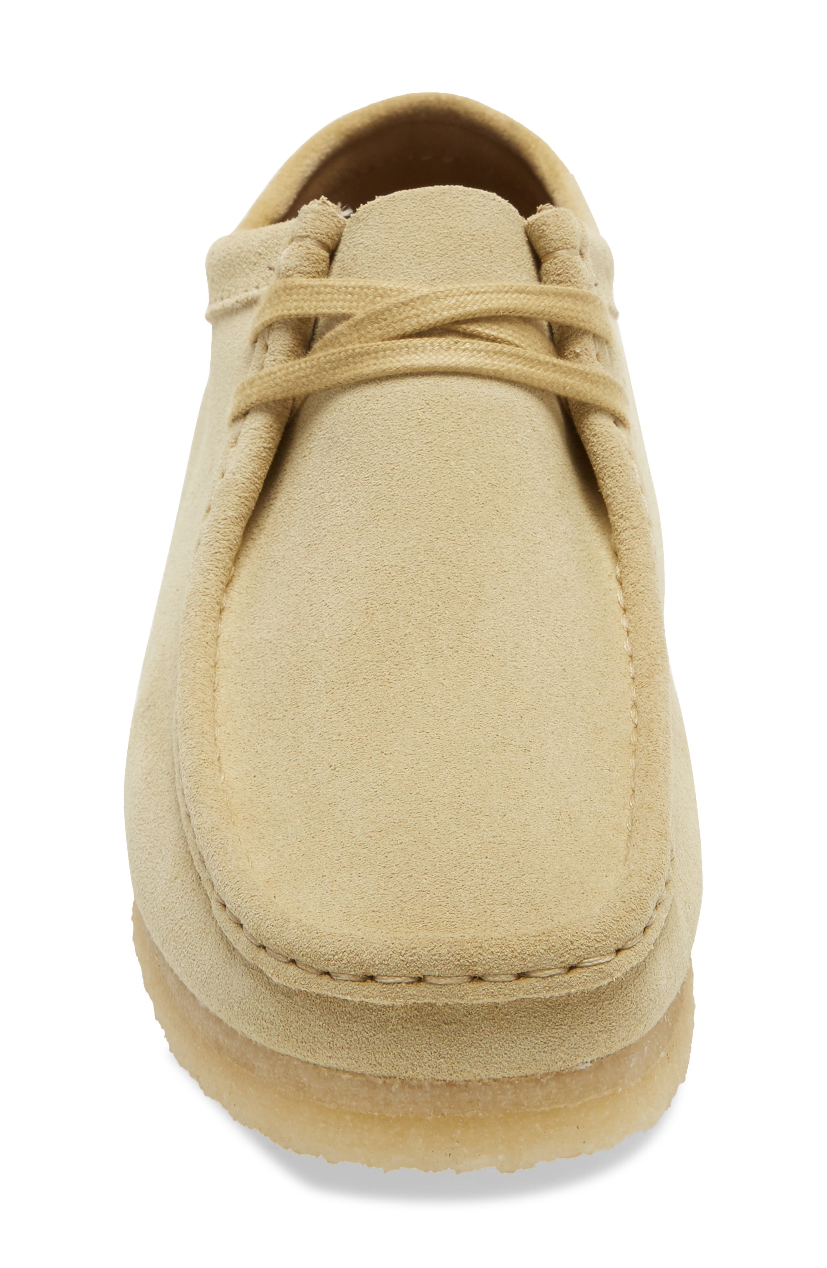Clarks<sup>®</sup> Originals Wallabee Water Resistant Chukka Boot, Alternate, color, Maple Sued