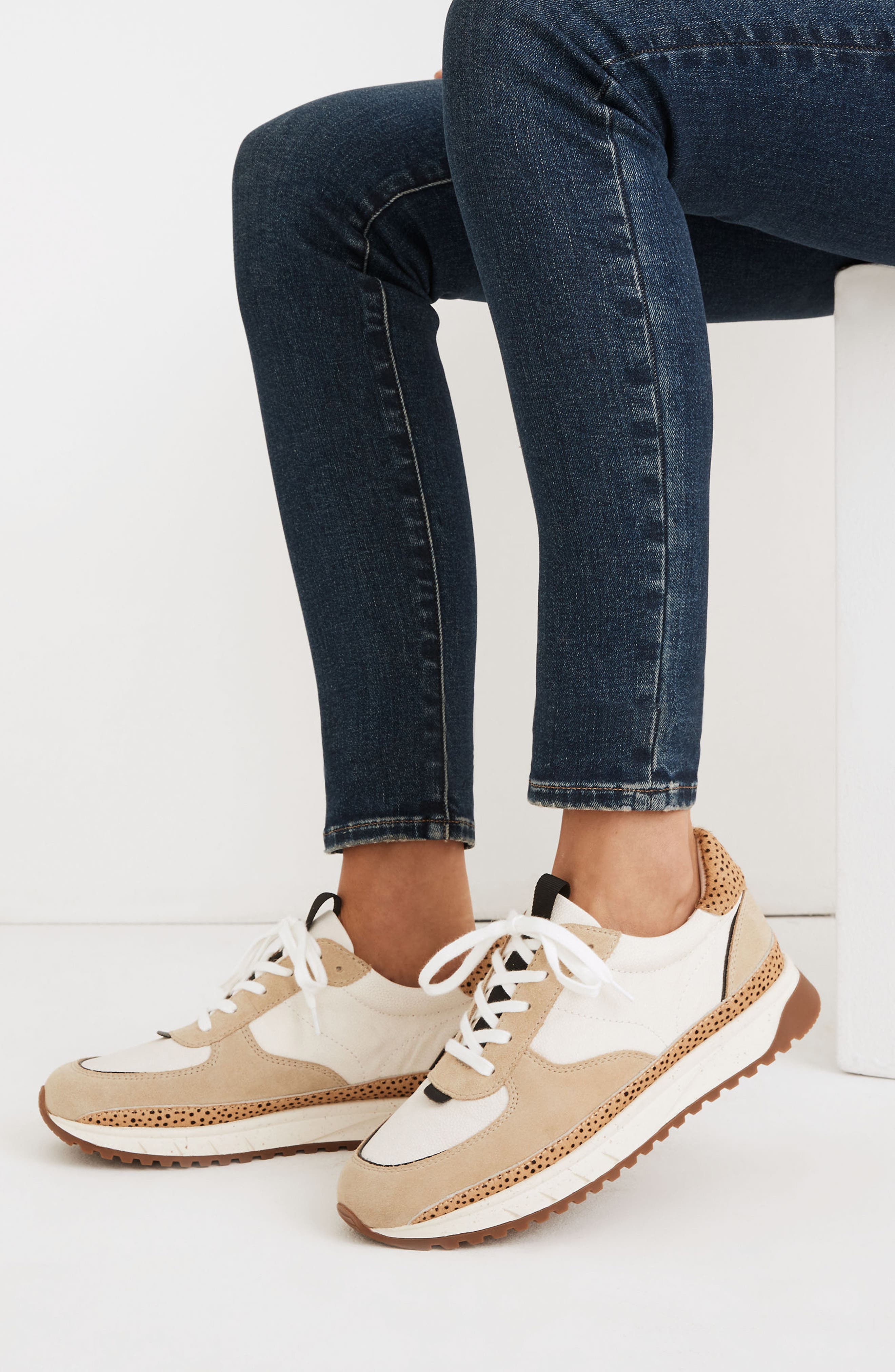 Kickoff Trainer Sneaker, Alternate, color, AGED STUCCO MULTI