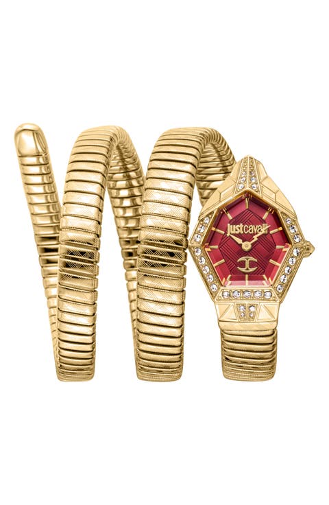 Snake Bracelet Watch, 23mm x 32mm