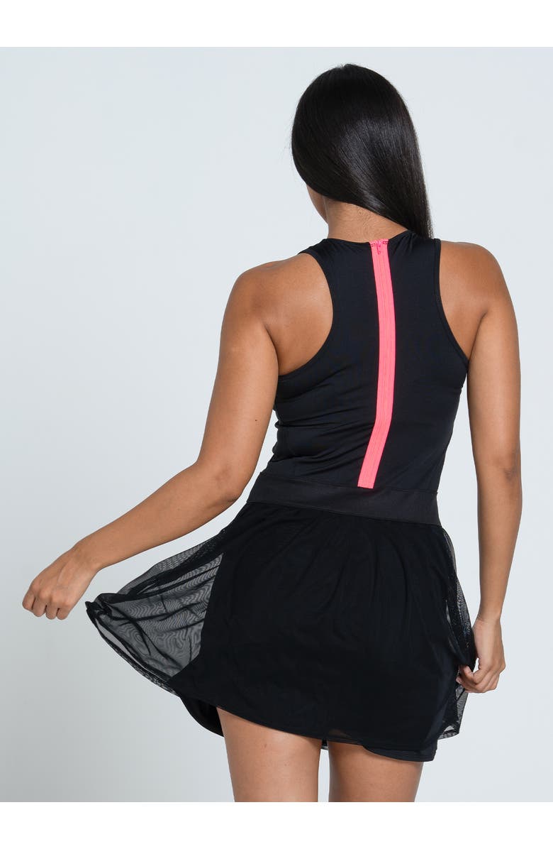 Lucky in Love Next Level Dress, Alternate, color, Black