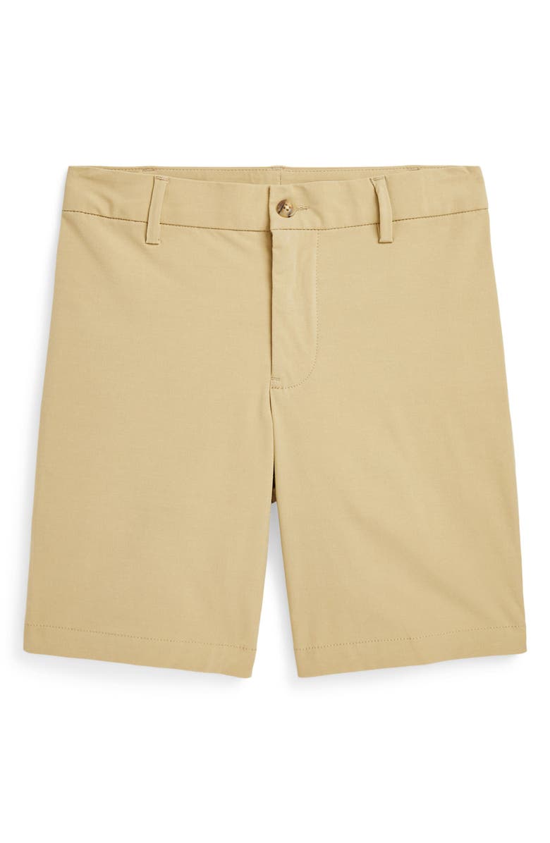 Polo Ralph Lauren Kids' Weekend Flat Front Stretch Chino Shorts, Main, color,