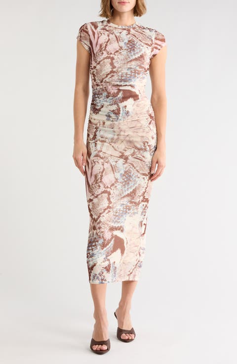 Cici Mesh Maxi Dress