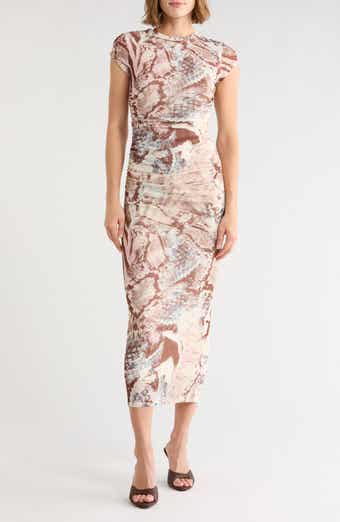 Cici Mesh Maxi Dress