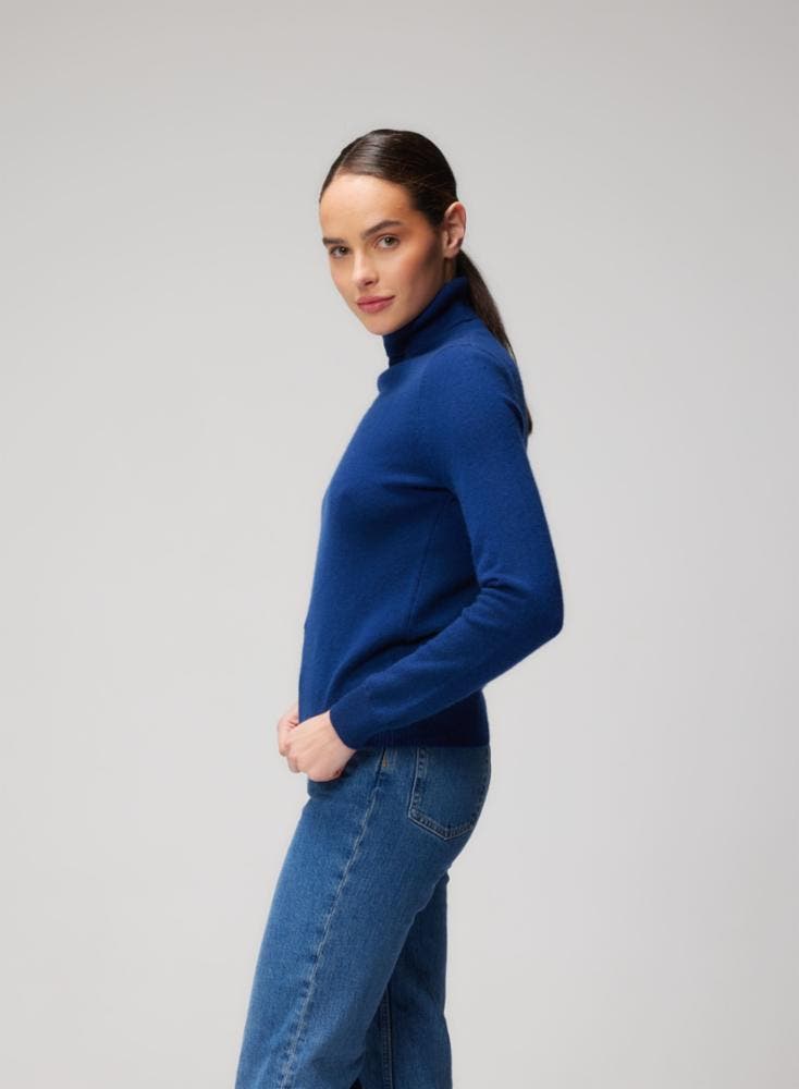 Cashmere L/S Turtleneck - image 2