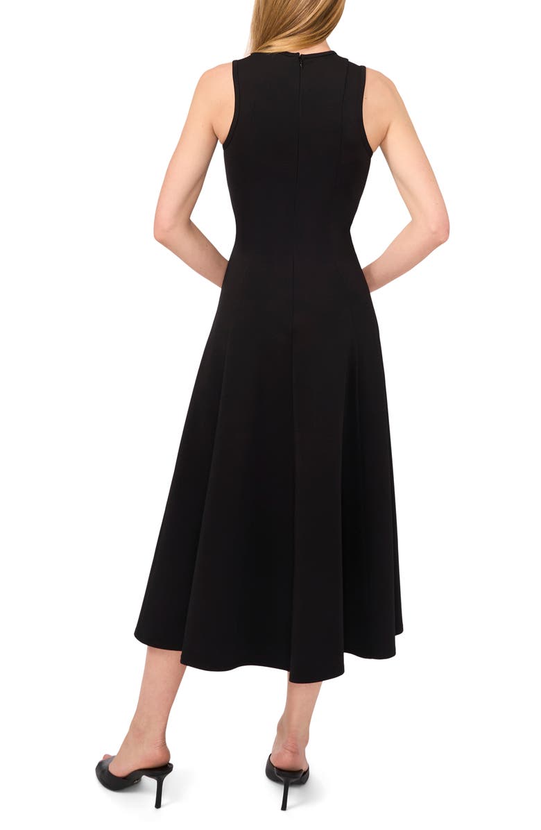 Ted Baker Sleeveless Jersey Midi Dress, Alternate, color, Rich Black