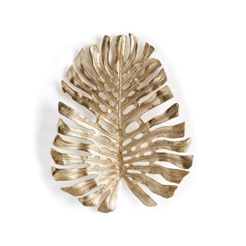 Napa Home & Garden Monstera Wall Art In Gold