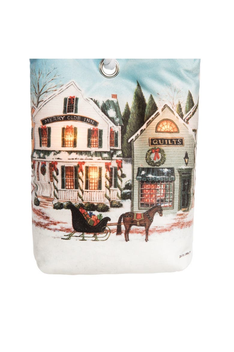 Christmas Village Light-Up LED Doorstop, Alternate, color, Yellow
