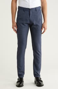 T.R. PREMIUM Plaid Straight Leg Trousers