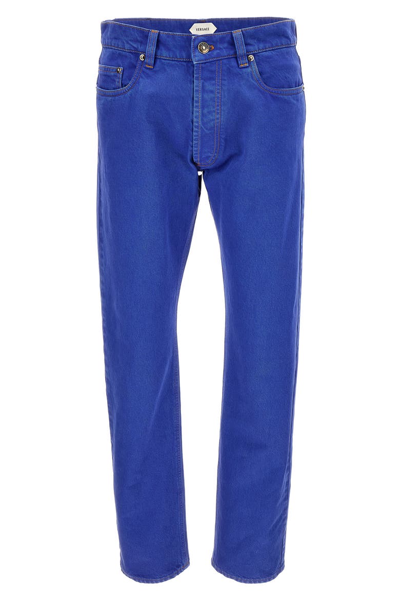 Straight Leg Jeans, Alternate, color, SKY BLUE