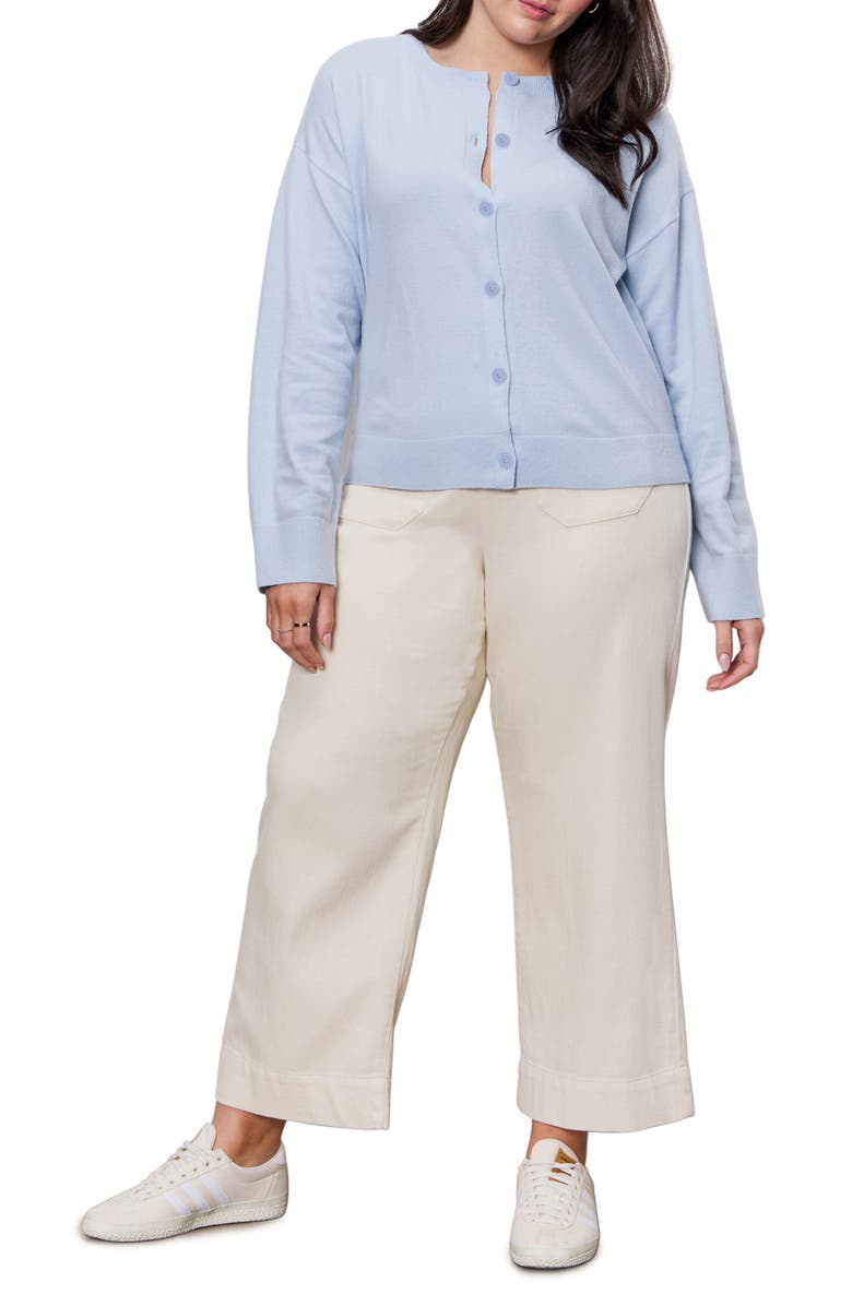 Sanctuary Must-Have Cardigan, Alternate, color, Sky Blue