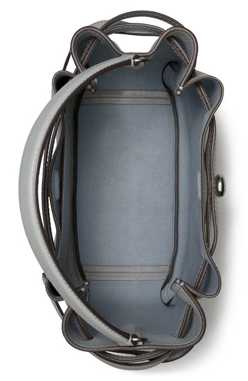 TORY BURCH TORY BURCH ROMY PEBBLE LEATHER BUCKET BAG 