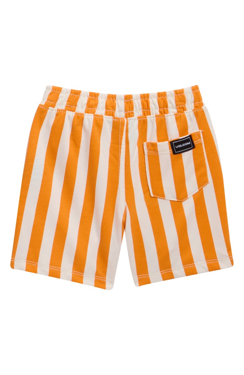 Volcom Logo Graphic T-Shirt & Shorts Set, Alternate, color, Crystal Gray