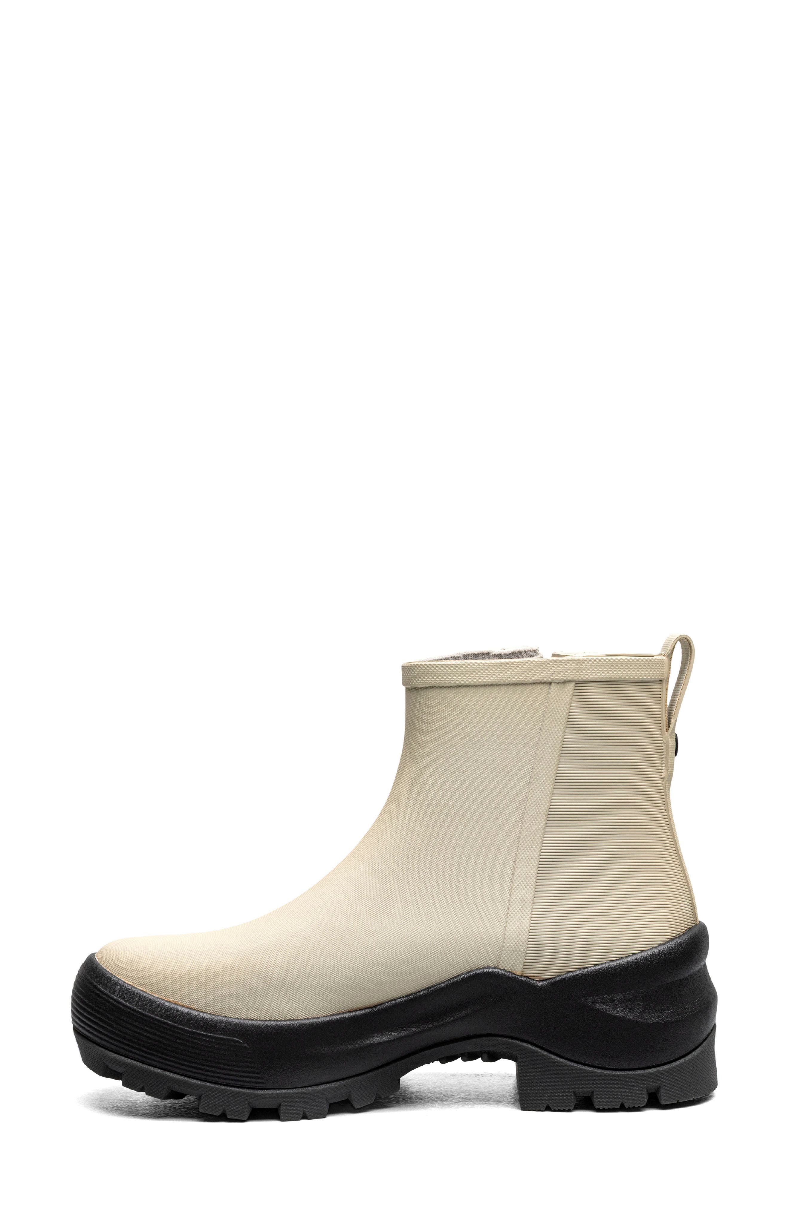 Piper Zip Rain Bootie, Alternate, color, OATMEAL