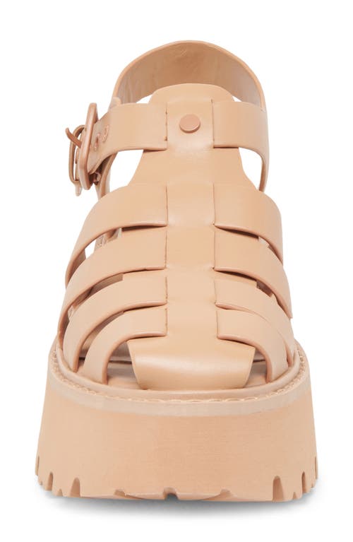 Dolce Vita Lasly Platform Fisherman Sandal In Brown
