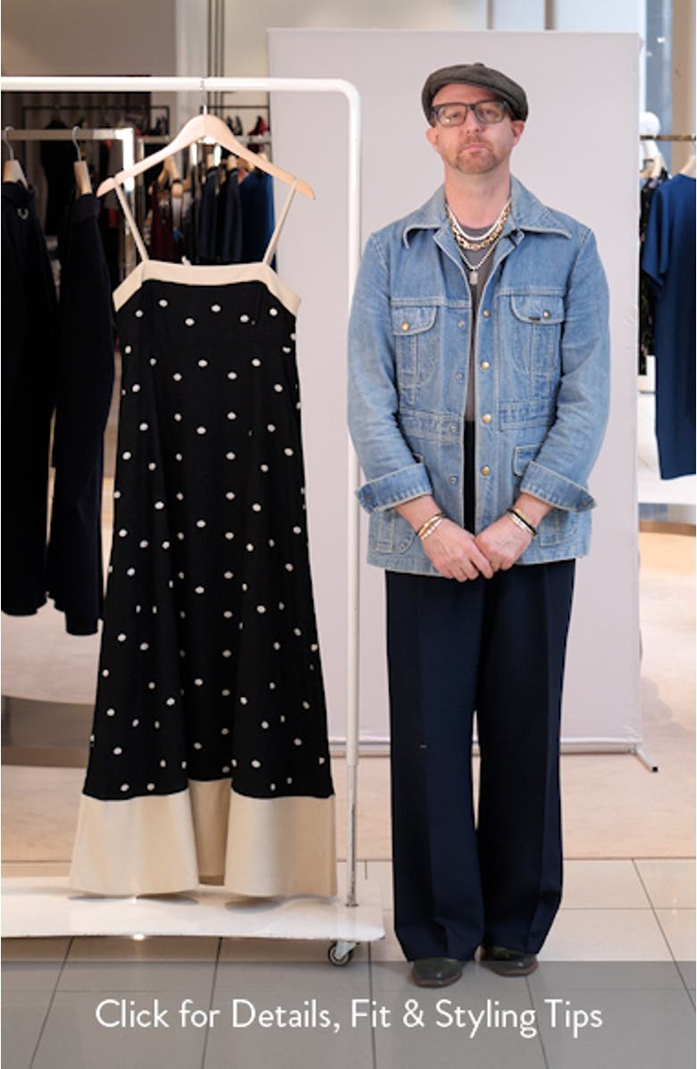 Jacky Polka Dot A-Line Dress, sales video thumbnail