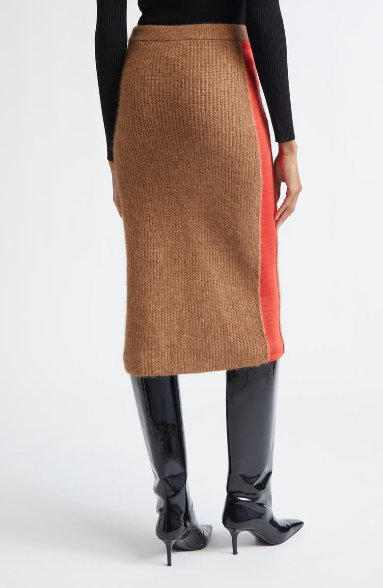 DIESEL<sup>®</sup> M-Lousi Alpaca Blend Midi Skirt, Alternate, color, Toffee