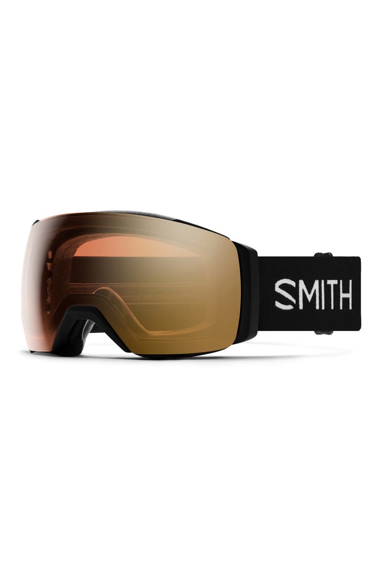 I/O MAG™ ChromoPop™ XL Low Bridge Snow Goggles, Main, color, BLACK / PRO PHOTOCHROMIC GOLD