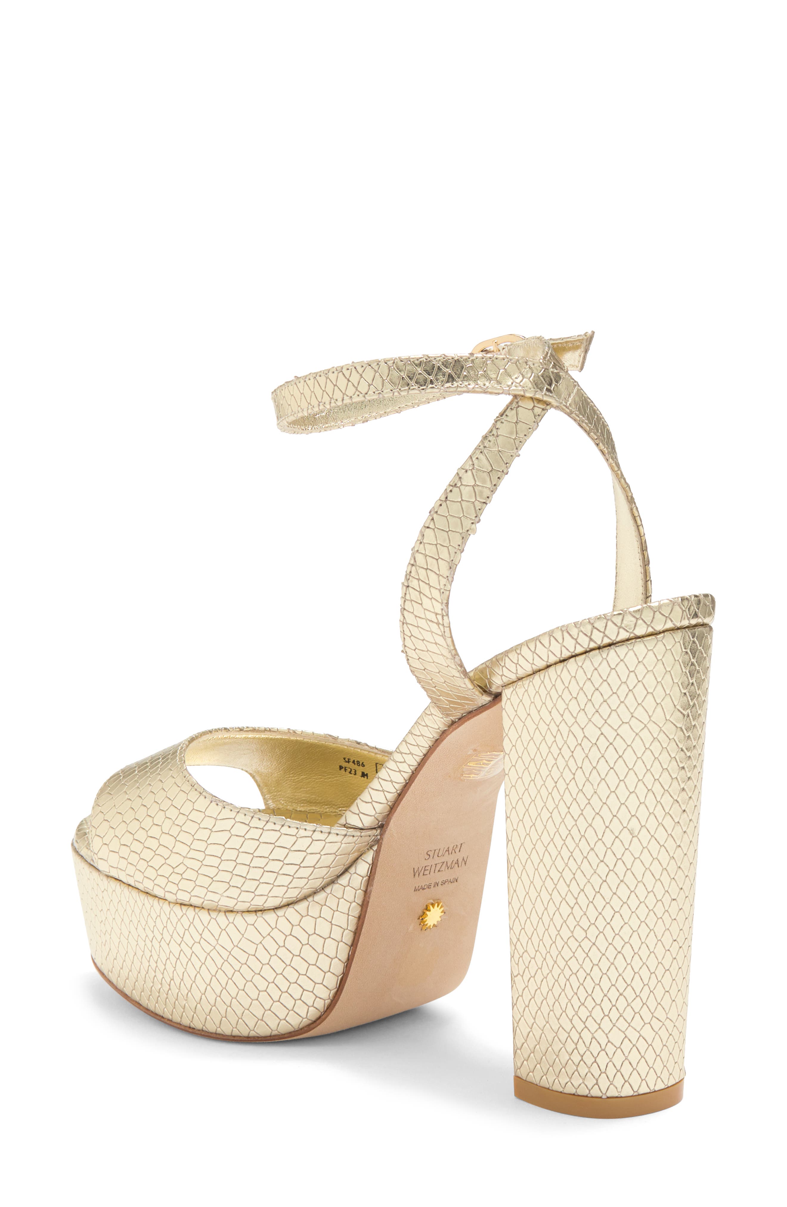 Stuart Weitzman Ryder II Platform Sandal, Alternate, color, 