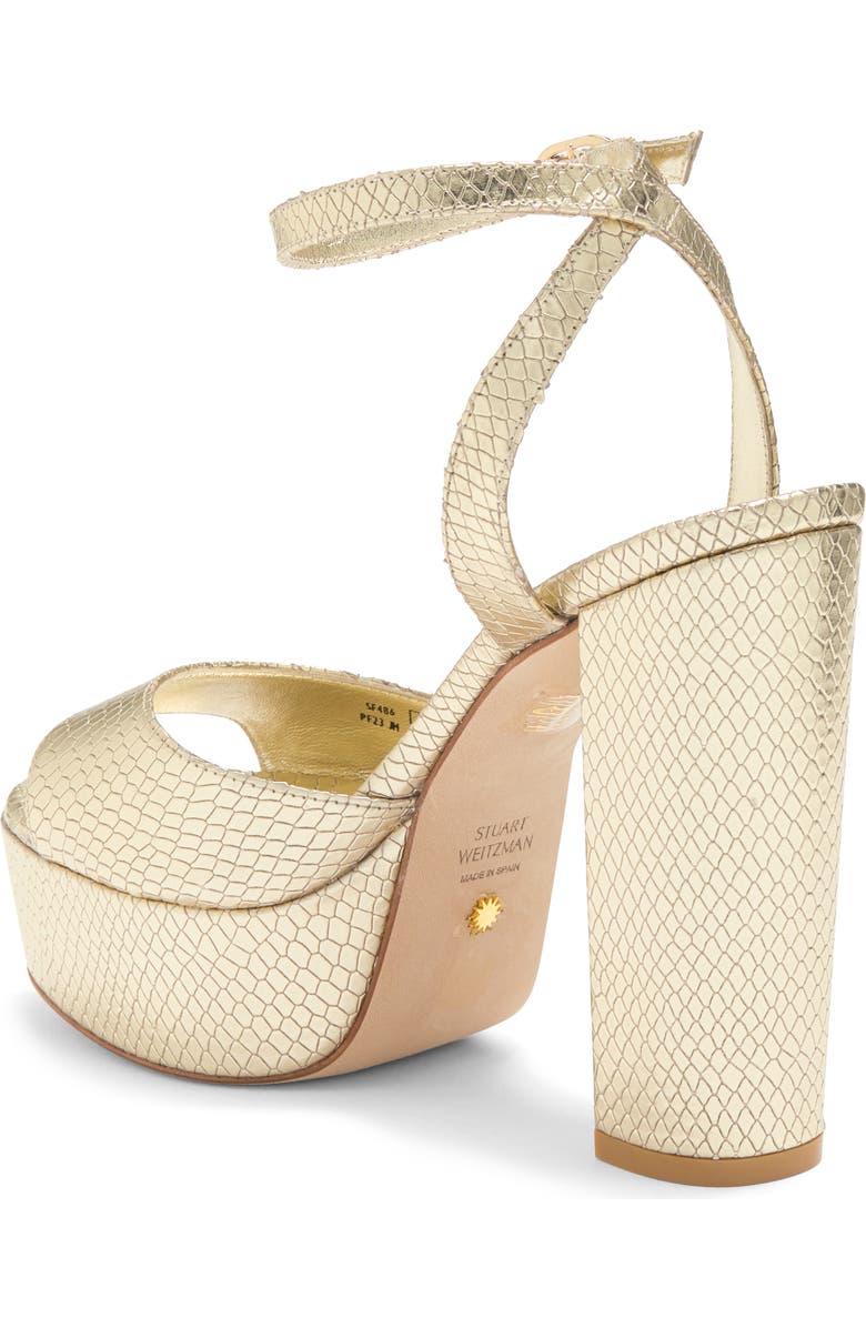 Stuart Weitzman Ryder II Platform Sandal, Alternate, color,
