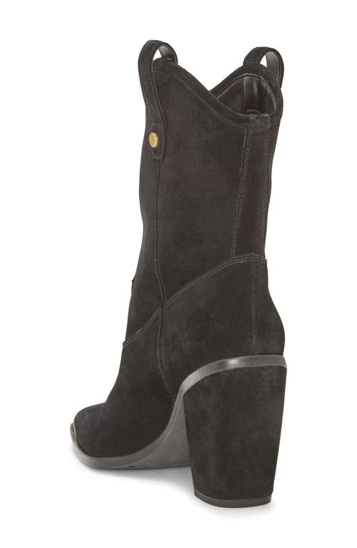 Vince Camuto Abel Western Boot In Black