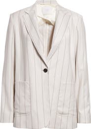 Eleventy Pinstripe Blazer