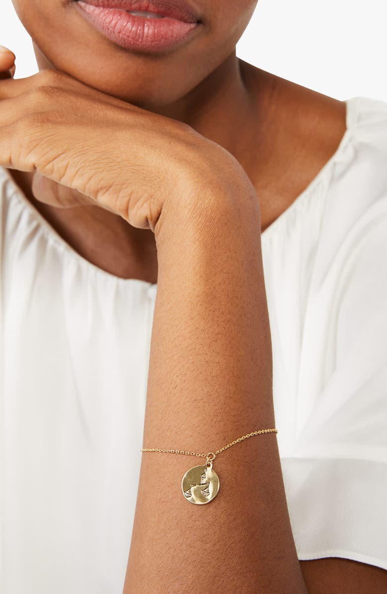 Kate Spade New York aquarius charm bracelet, Alternate, color, 