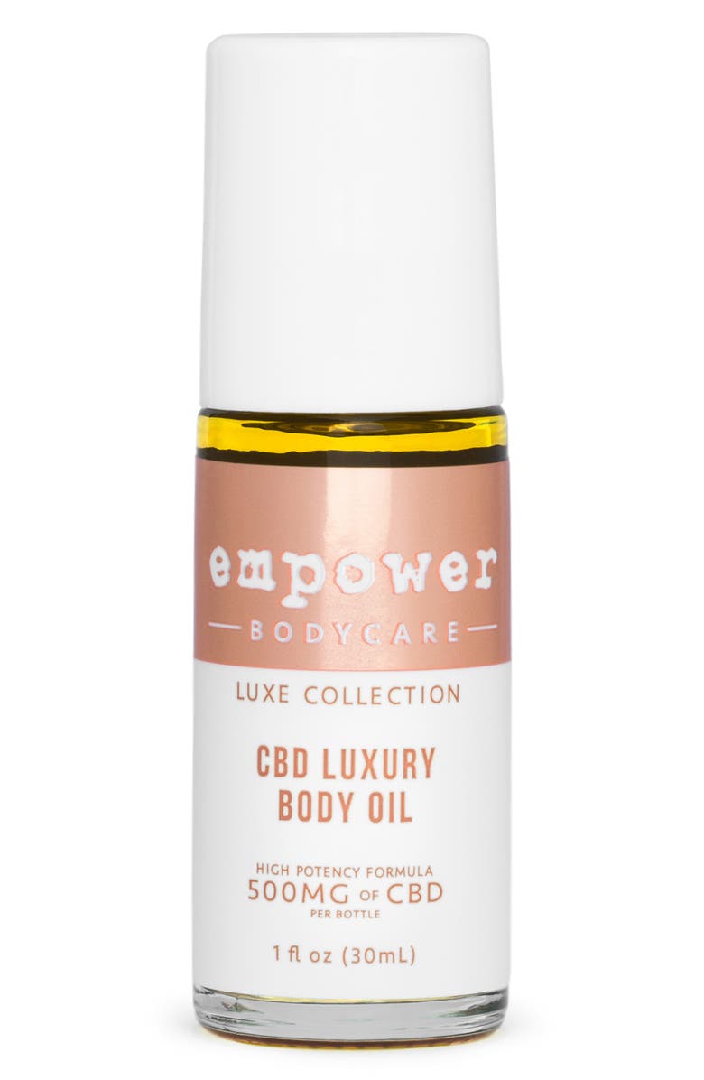 Empower CBD Luxury Body Oil, Main, color, 