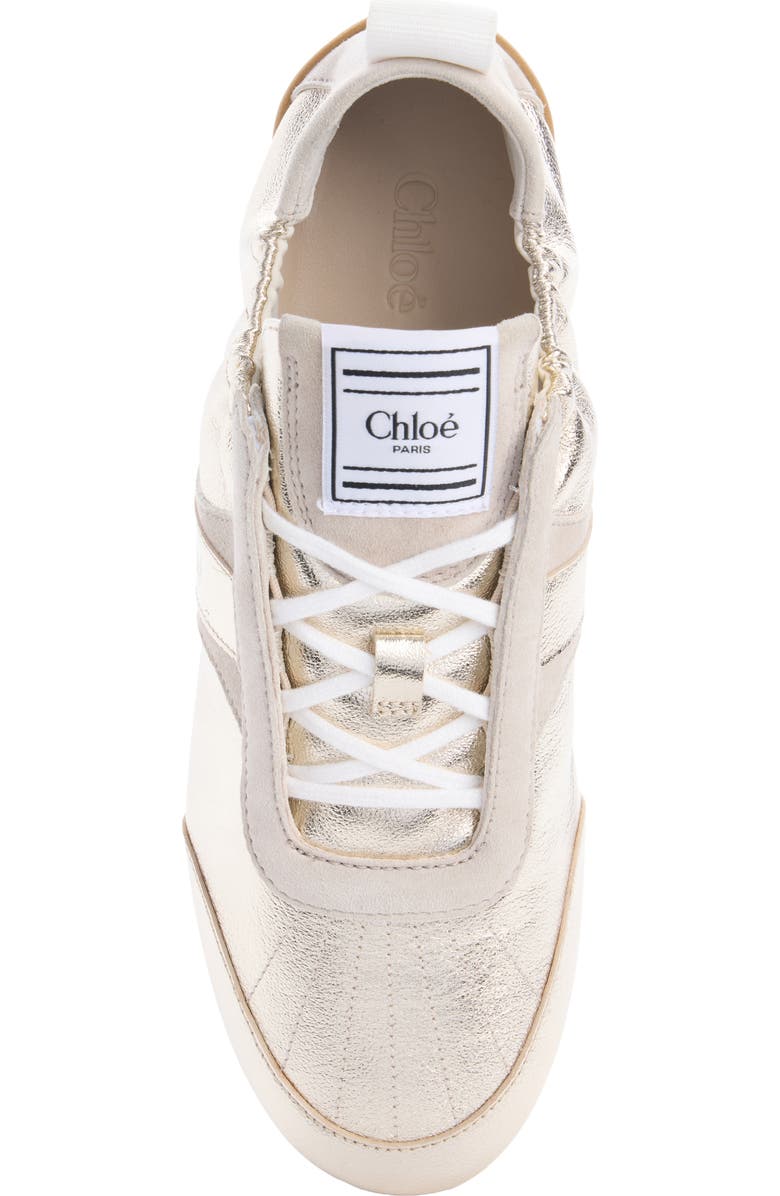 Chloé Kick Sneaker, Alternate, color, Palladium
