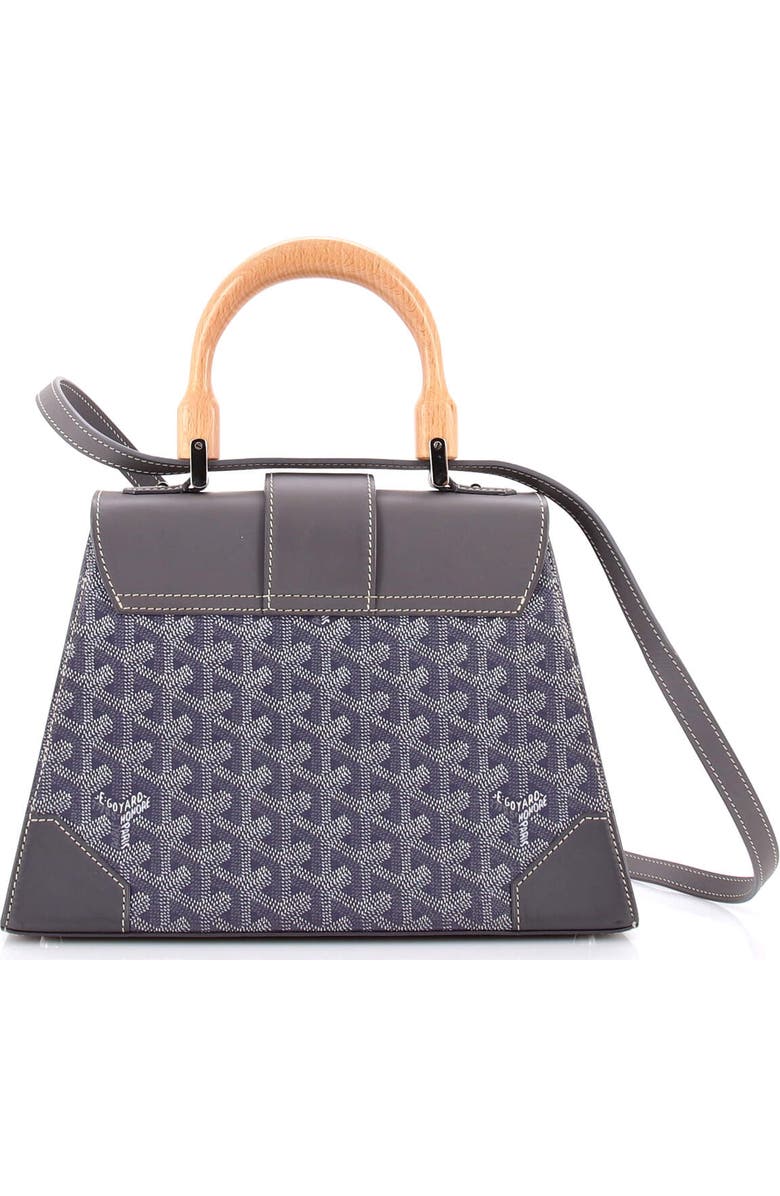 81036096 Saigon Top Handle Bag Coated Canvas with Leather PM, Alternate, color,