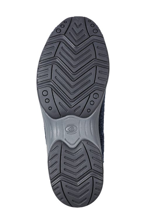 Easy Spirit Trepose Faux Shearling Lined Slipper In Blue