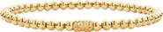 LAGOS Caviar Gold Ball Stretch Bracelet
