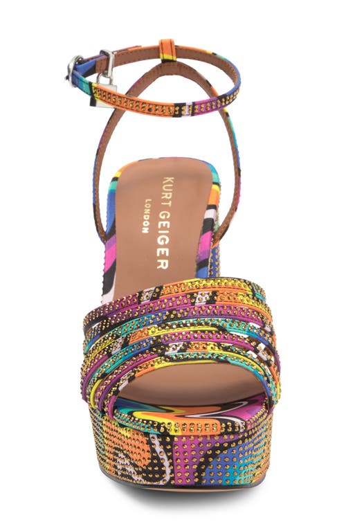 KURT GEIGER KURT GEIGER LONDON BRIXTON PLATFORM SANDAL 