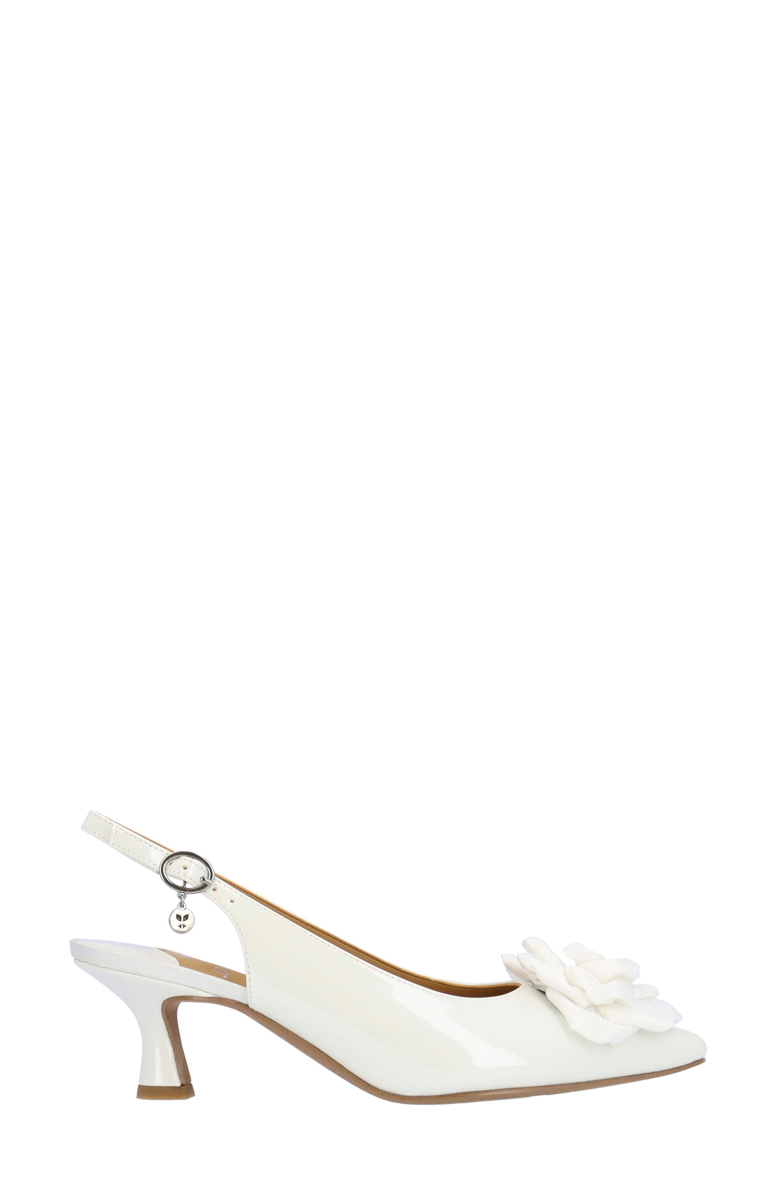 Kendry Slingback Pump, Alternate, color, WHITE